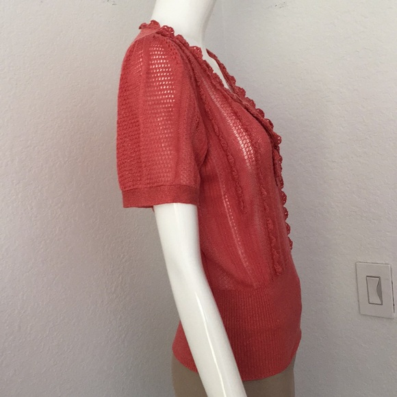 Anthropologie open knit sweater - Picture 3 of 6